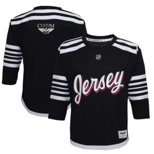 New Jersey Devils 202122 CJP Apparel  Jersey - Black