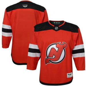 New Jersey Devils CJP Apparel Home Premier Blank Jersey - Red