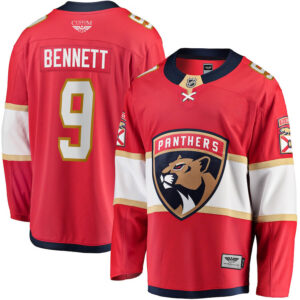 Sam Bennett Florida Panthers CJP Apparel Pro 201718 Home Breakaway  Jersey - Red