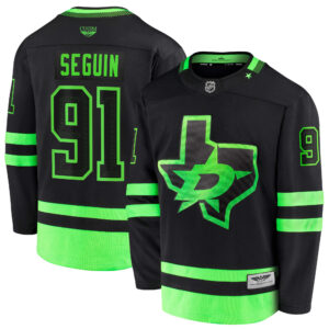 Tyler Seguin Dallas Stars CJP Apparel Pro 202021 Alternate Premier Breakaway Player Jersey - Black