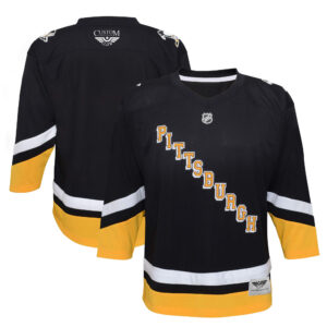 Pittsburgh Penguins CJP Apparel 202122 Alternate  Jersey - Black