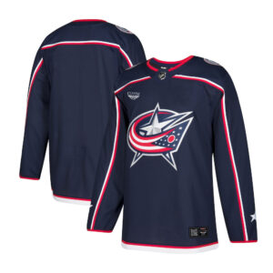 Columbus Blue Jackets CJP Apparel Home Pro Blank Jersey - Navy