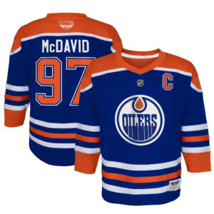 Connor McDavid Edmonton Oilers CJP Apparel Home  Player Jersey - Royal