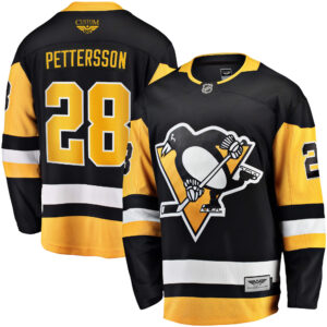 Marcus Pettersson Pittsburgh Penguins CJP Apparel Pro Home Breakaway Player Jersey - Black