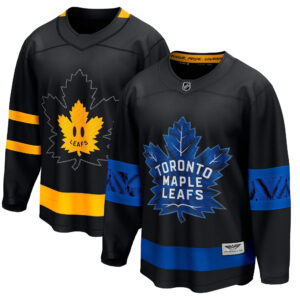 Toronto Maple Leafs CJP Apparel Pro Alternate Premier Breakaway Reversible Blank Jersey - Black