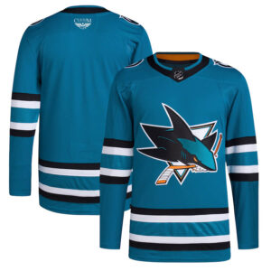 San Jose Sharks CJP Apparel Home Primegreen Pro Pro Jersey - Teal
