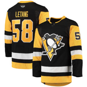 Kris Letang Pittsburgh Penguins CJP Apparel Home Primegreen Pro Pro Player Jersey - Black