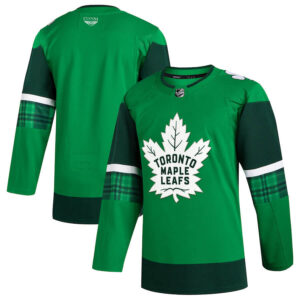Toronto Maple Leafs CJP Apparel 2023 St. Patrick's Day Primegreen Pro Jersey - Kelly Green
