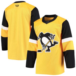 Pittsburgh Penguins CJP Apparel Alternate Pro Team Jersey - Gold