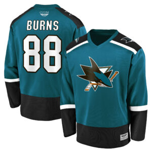 Men's Brent Burns Teal San Jose Sharks Player Jersey