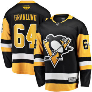 Mikael Granlund Pittsburgh Penguins CJP Apparel Pro Home Breakaway Jersey - Black
