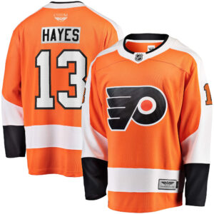 Kevin Hayes Philadelphia Flyers CJP Apparel Pro Breakaway Player Jersey - Orange
