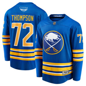 Tage Thompson Buffalo Sabres CJP Apparel Pro Home Breakaway Player Jersey - Royal