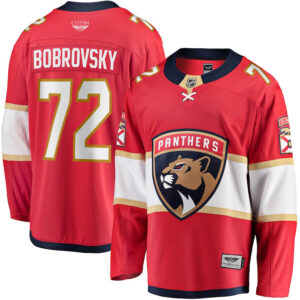 Sergei Bobrovsky Florida Panthers CJP Apparel Pro Breakaway Player Jersey - Red 2