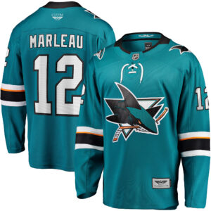 Patrick Marleau San Jose Sharks CJP Apparel Pro New Player Jersey - Teal