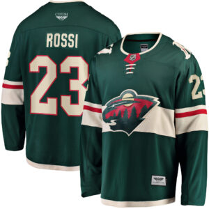 Marco Rossi Minnesota Wild CJP Apparel Pro Home Breakaway Player Jersey - Green