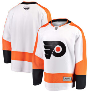 Philadelphia Flyers CJP Apparel Pro Breakaway Away Jersey - White