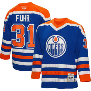 CJP Apparel Edmonton Oilers Blue Line Player Jersey - Royal