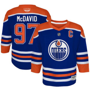 Connor McDavid Edmonton Oilers CJP Apparel Home  Player Jersey - Royal