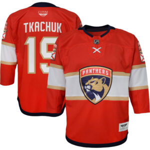 Matthew Tkachuk Florida Panthers CJP Apparel Home  Player Jersey - Red