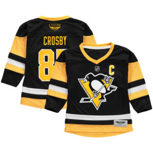 Sidney Crosby Pittsburgh Penguins CJP Apparel New Player Jersey - Black
