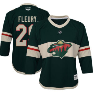 Marc-Andre Fleury Minnesota Wild CJP Apparel  Player Jersey - Green