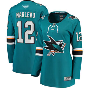Patrick Marleau San Jose Sharks CJP Apparel Pro Women's Breakaway Player Jersey - Teal