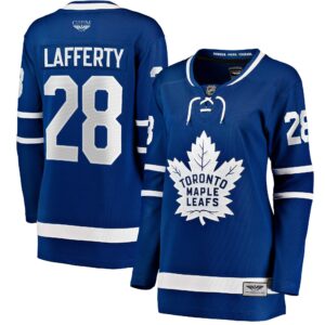 Sam Lafferty Toronto Maple Leafs Women's CJP Apparel Pro Home Breakaway Jersey - Blue