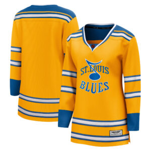 St. Louis Blues CJP Apparel Pro Women's Special Edition 2.0 Breakaway Blank Jersey - Yellow