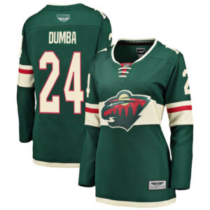 Matt Dumba Minnesota Wild CJP Apparel Pro Women's Breakaway Player Jersey - Green