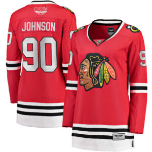 Tyler Johnson Chicago Blackhawks CJP Apparel Pro Women's Breakaway Player Jersey - Red