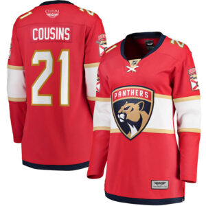 Nick Cousins Florida Panthers CJP Apparel Pro Women's Home Breakaway Player Jersey - Red
