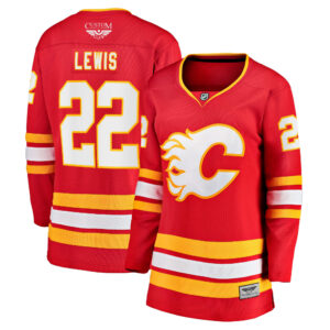 Trevor Lewis Calgary Flames CJP Apparel Pro Women's Home Breakaway Player Jersey - Red