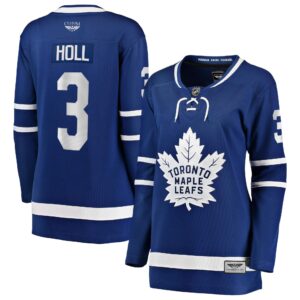 Justin Holl Toronto Maple Leafs CJP Apparel Pro Women's Home Breakaway Player Jersey - Blue