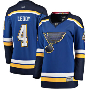 Nick Leddy St. Louis Blues CJP Apparel Pro Women's Home Breakaway Player Jersey - Blue