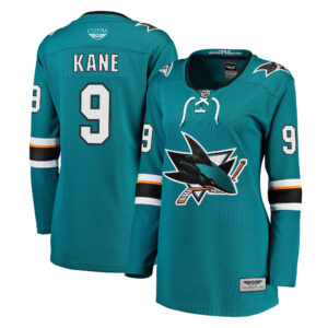Evander Kane San Jose Sharks CJP Apparel Pro Women's Premier Breakaway Player Jersey - Teal