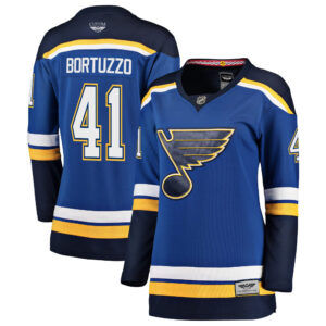 Robert Bortuzzo St. Louis Blues CJP Apparel Pro Women's Breakaway Player Jersey - Blue
