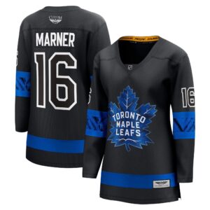 Mitchell Marner Toronto Maple Leafs CJP Apparel Pro Women's Alternate Premier Breakaway Reversible Player Jersey - Black