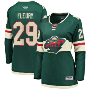 Marc-Andre Fleury Minnesota Wild CJP Apparel Pro Women's Home Breakaway Player Jersey - Green
