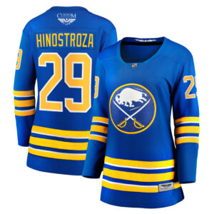 Vinnie Hinostroza Buffalo Sabres CJP Apparel Pro Women's Home Breakaway Player Jersey - Royal
