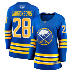 Zemgus Girgensons Buffalo Sabres CJP Apparel Pro Women's Home Breakaway Player Jersey - Royal