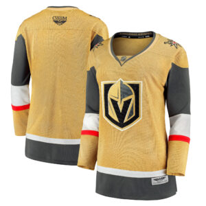 Vegas Golden Knights CJP Apparel Pro Women's Home Breakaway Jersey - Gold