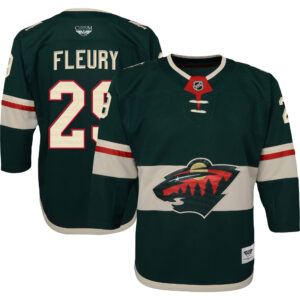 Marc-Andre Fleury Minnesota Wild CJP Apparel Home Premier Player Jersey - Green