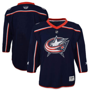 Columbus Blue Jackets CJP Apparel Home  Blank Jersey - Navy