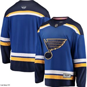 St. Louis Blues CJP Apparel Pro Breakaway Home Jersey - Blue