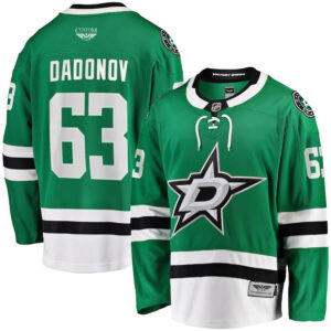 Evgenii Dadonov Dallas Stars CJP Apparel Pro Home Breakaway Jersey - Green