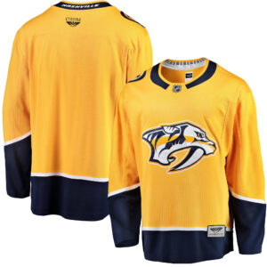 Nashville Predators CJP Apparel Pro Breakaway Home Jersey - Gold
