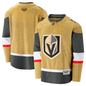 Vegas Golden Knights CJP Apparel Pro Home Breakaway Jersey - Gold