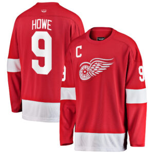 Gordie Howe Detroit Red Wings CJP Apparel Pro Premier Breakaway Retired Player Jersey - Red
