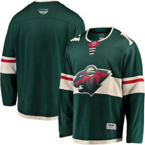 Minnesota Wild CJP Apparel Pro Breakaway Home Jersey - Green